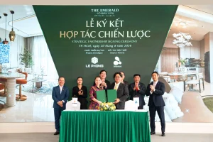 Lễ ký kết hợp tác chiến lược của dự án The Emerald Garden View